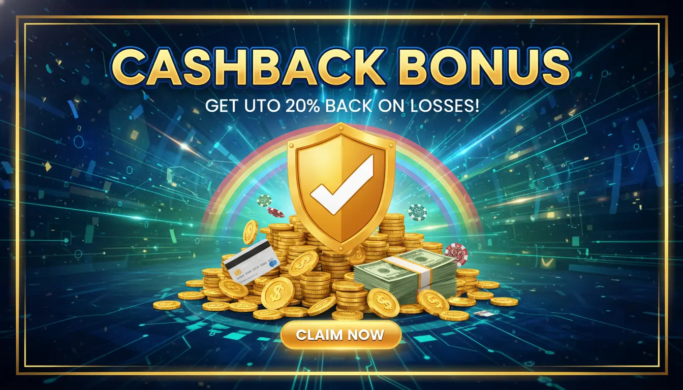 Cashback bonus Wheelz casino